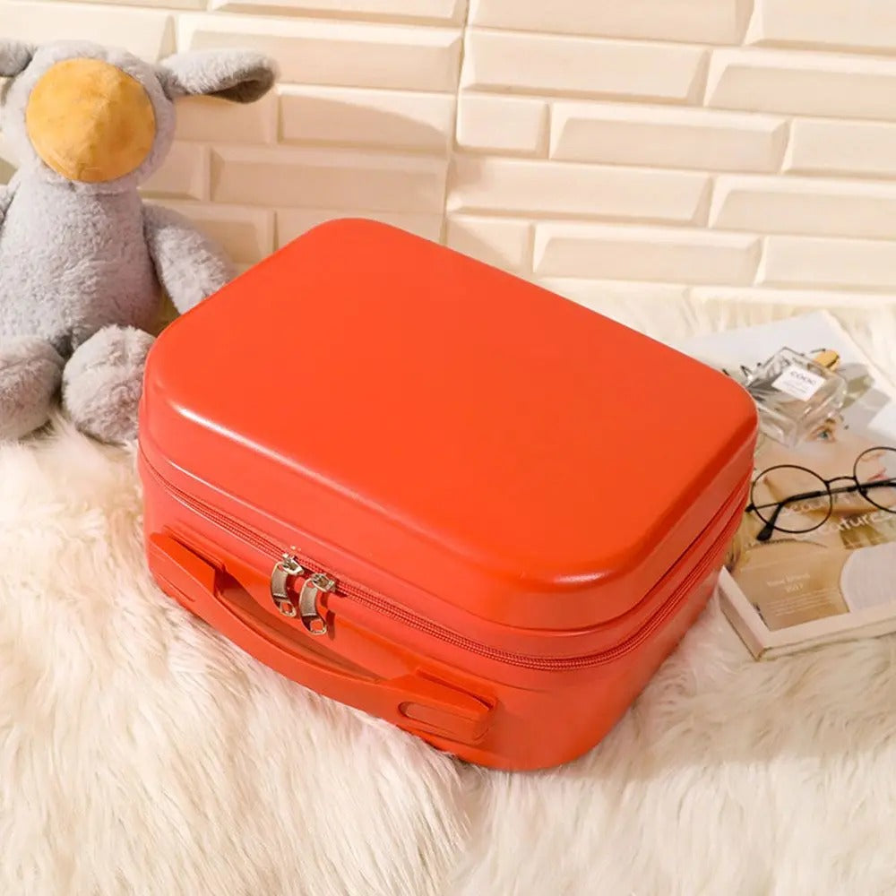 Cute 14-Inch Mini Cosmetic Suitcase Bag