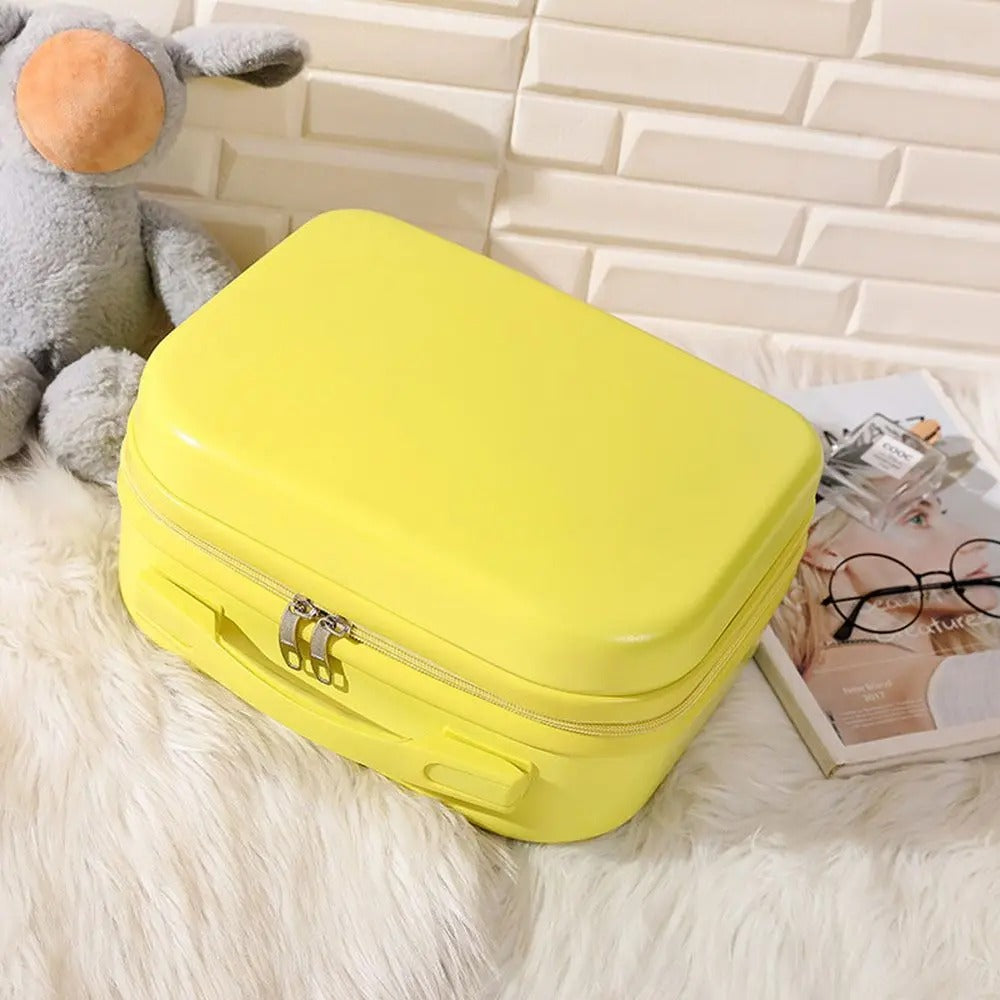 Cute 14-Inch Mini Cosmetic Suitcase Bag