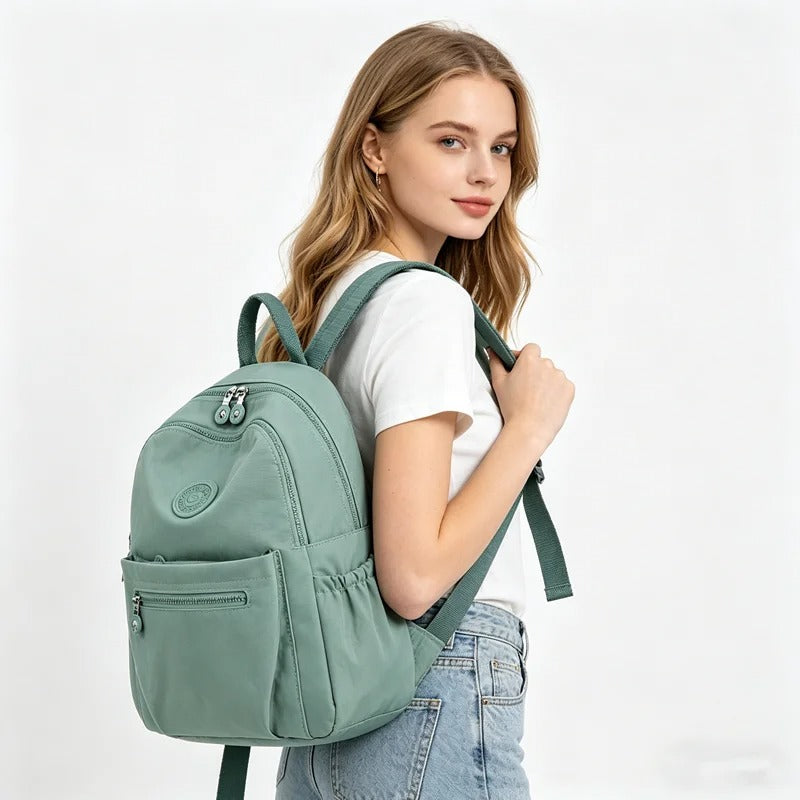 Lightweight Waterproof Nylon Everyday Backpack