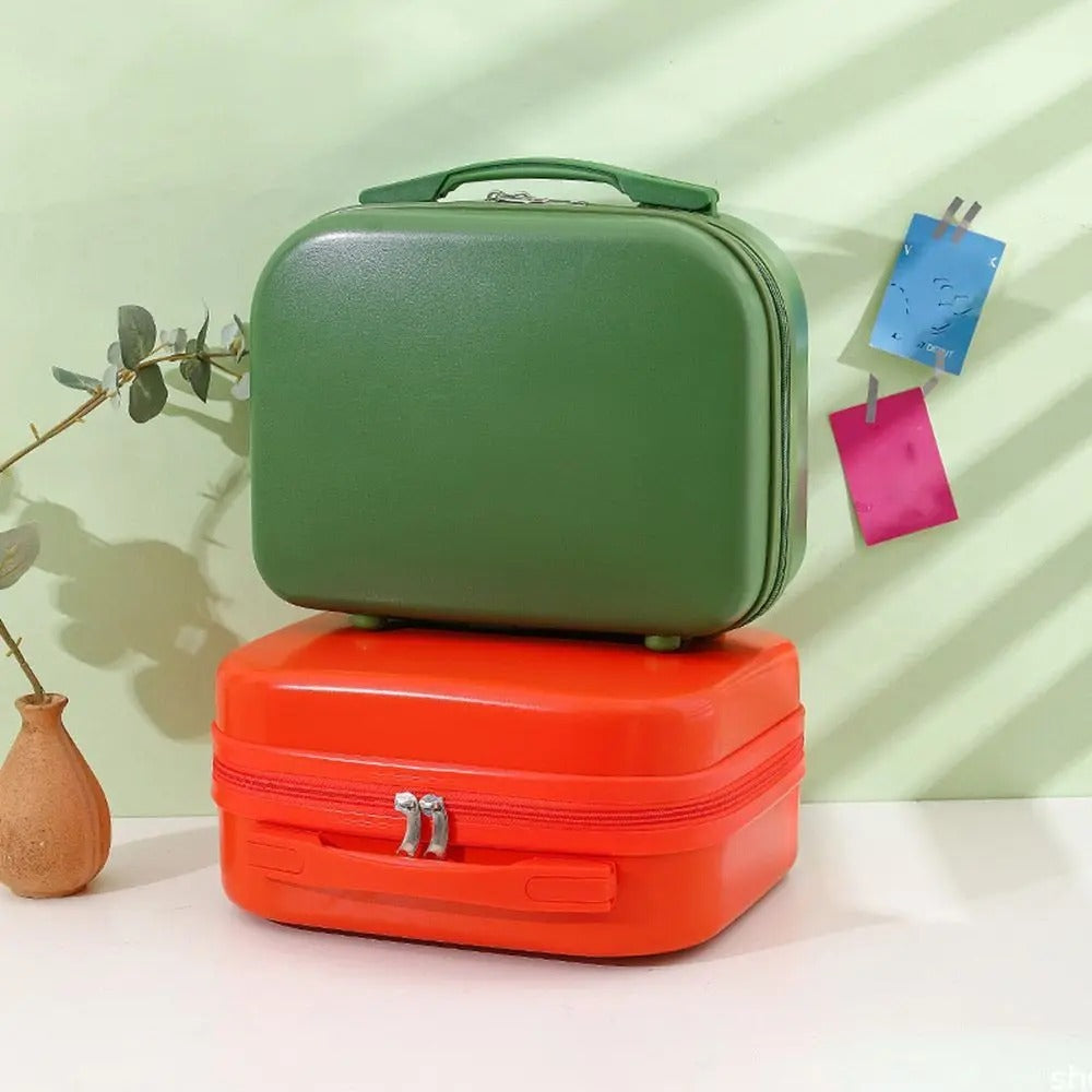 Cute 14-Inch Mini Cosmetic Suitcase Bag