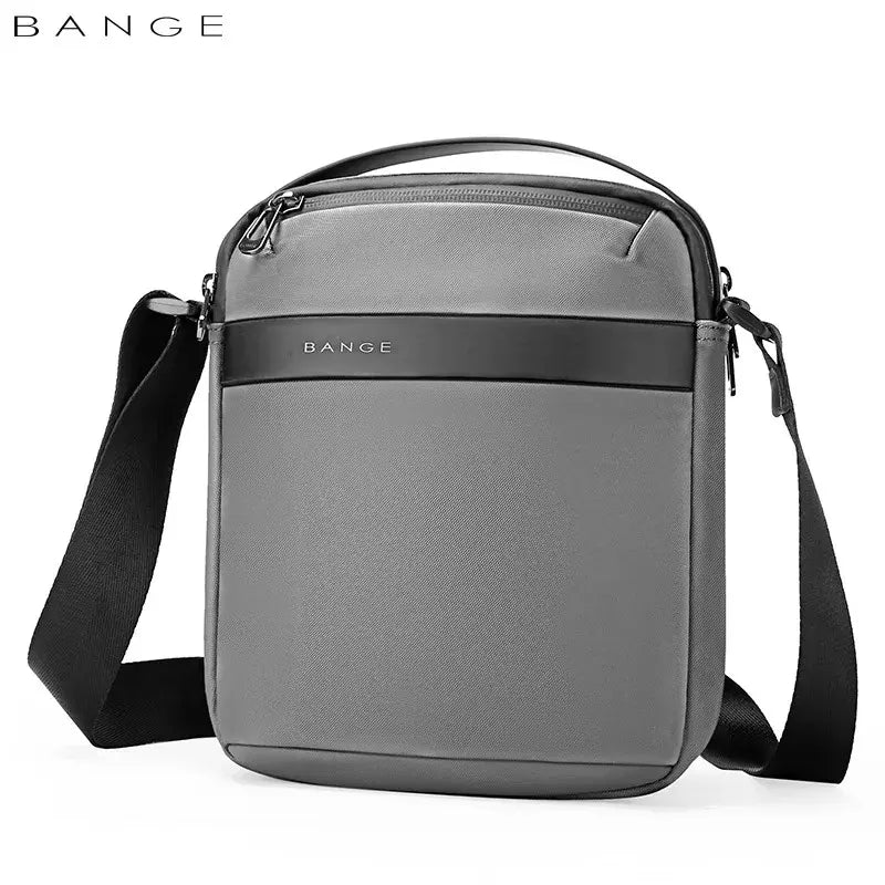 Waterproof Men’s Crossbody Shoulder Bag for 11" iPad – Large Capacity Travel Messenger Bag