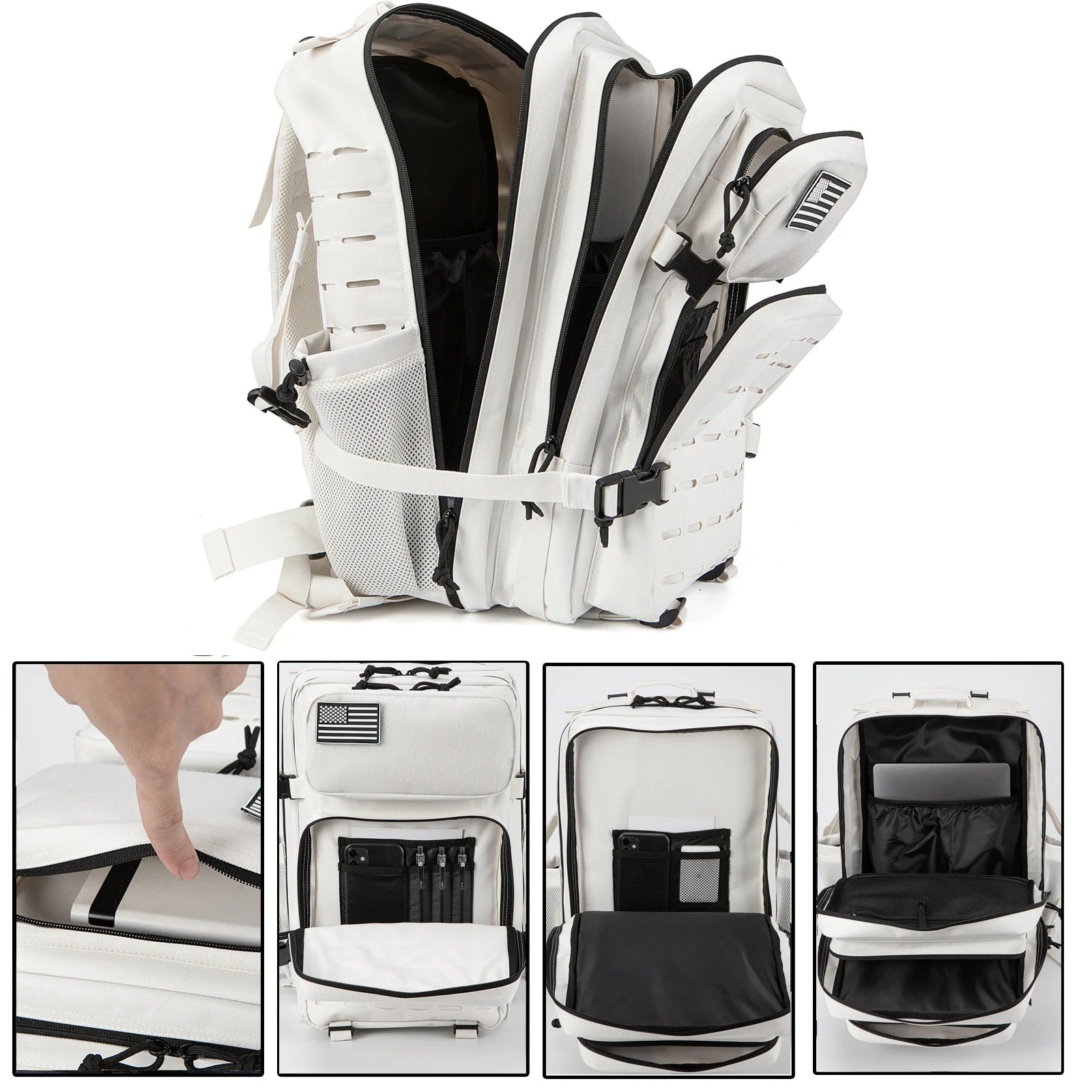 Zaino tattico da viaggio 25L/45L Borsa da esterno