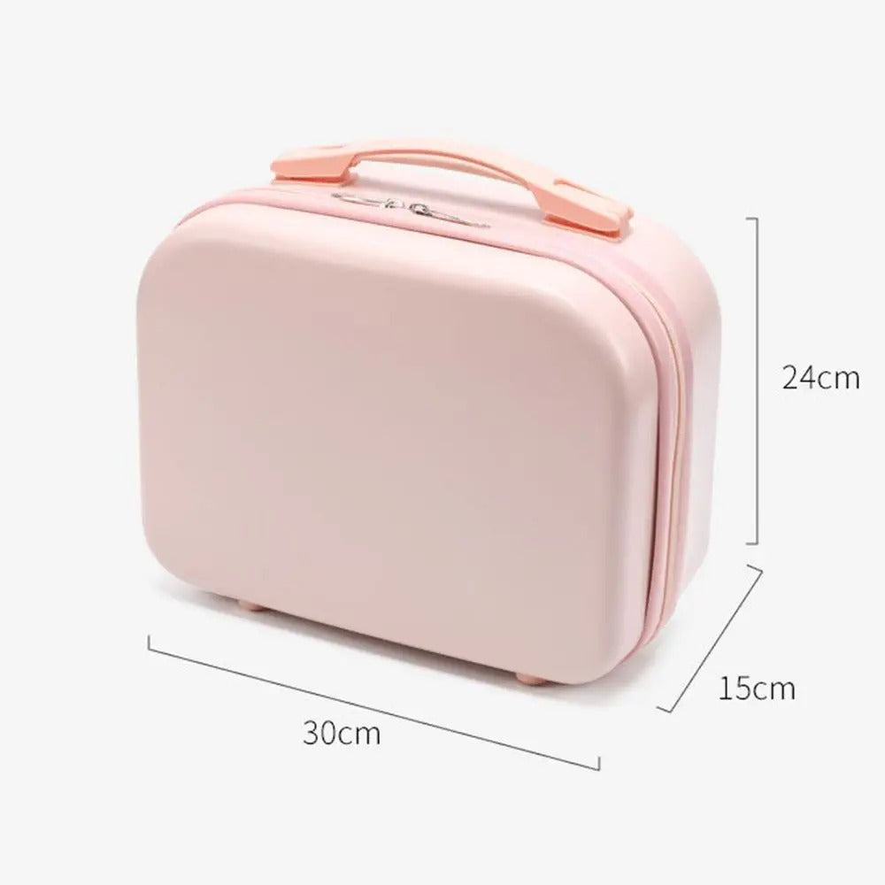 Cute 14-Inch Mini Cosmetic Suitcase Bag