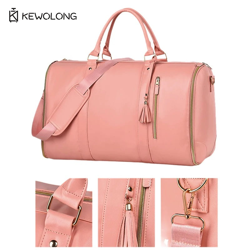 Foldable Garment Travel Bag with Wheels