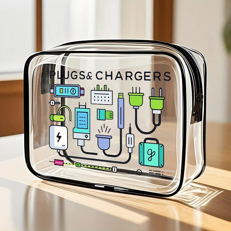 Borsa da viaggio organizer cosmetica trasparente impermeabile