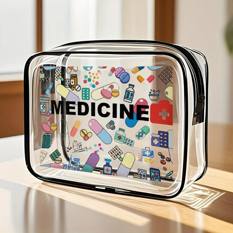 Borsa da viaggio organizer cosmetica trasparente impermeabile