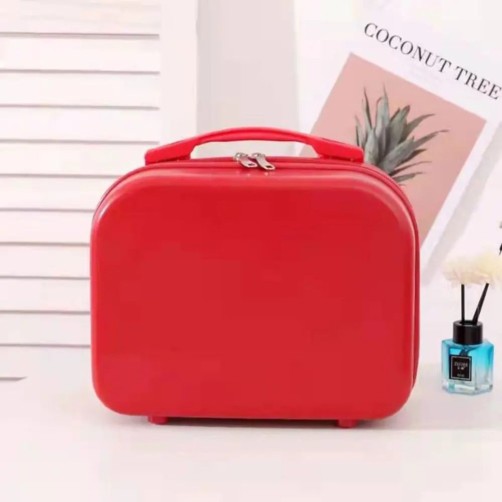 Cute 14-Inch Mini Cosmetic Suitcase Bag